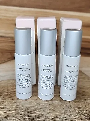 Lot Of 3 Mary Kay Timewise Targeted Action Eye Revitalizer .34 Oz 011913 Full Sz • $60