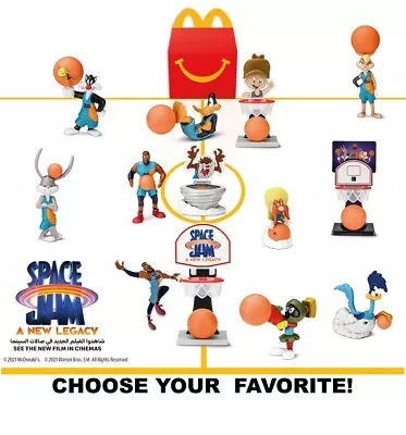 McDonald's 2021 Space Jam Legacy Movie Toys-Pick Your Favorites! • $7