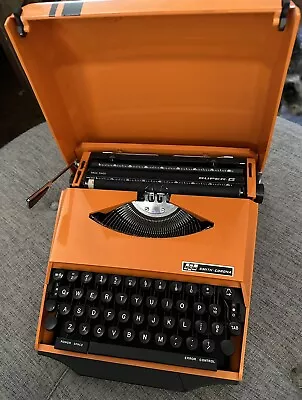 Vintage Smith Corona Super G Manual Portable Typewriter Mid Century Modern RARE • $199.77