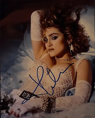 Madonna Signed 8x10 • $1750