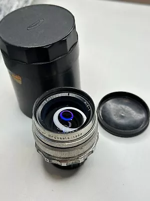 Silver Mir-1 37mm F2.8 M39 Grand Prix Brussel USSR Vintage Lens • $99