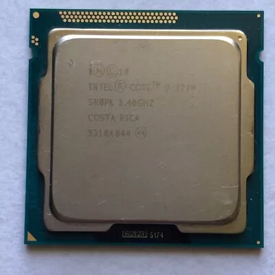 CPU Intel Core I7-3770 3.40 GHz Quad-Core SR0PK LGA 1155 Processor • £6.97