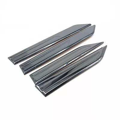 4PCS Stainless Steel Car Exterior Side Fender Vent Air Wing Cover Trim Universal • $17.90