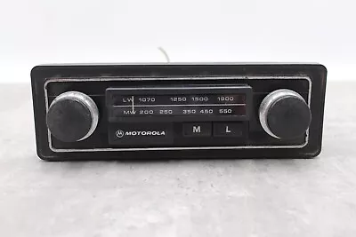 Vintage Motorola Radio Receiver Classic Car Stereo Untested 1960s 1970s  • $50.53
