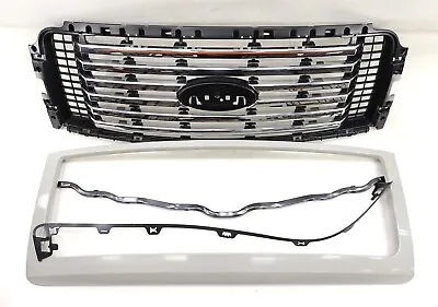 NEW OEM Ford 6-Bar Radiator Grille W/ Paintable Shell BL3Z-8200-CPTM F-150 11-12 • $472.95