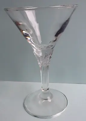 Cocktail Glass. Leaf Decoration. Singleton.5.5 Ins Tall • £6