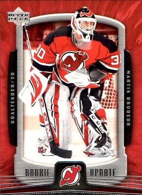 Martin Brodeur NEW JERSEY DEVILS 2005-06 Upper Deck Rookie Update #56 • $1.89