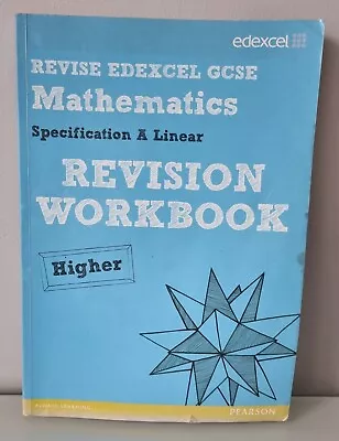 Pearson Revise Edexcel GCSE Higher Mathematics Spec A Linear Revision Workbook • £6.92