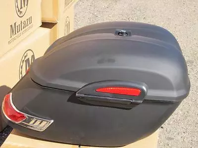 $299 • Buy RS Hard Saddle Bags YAMAHA VSTAR V STAR 650 1100 1300 ROAD MATTE BLACK