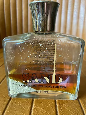 Vintage Sand An Unusual Cologne For Men Splash 4 Oz 1984 Freeport Grand Bahamas • $59.99