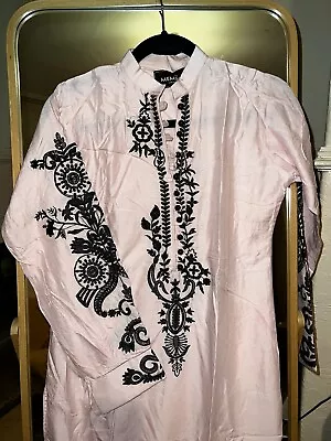 NEW Indian-Pakistani SalwarKameez Ready Made 3Piece A Line Kameez Embroidery (M) • £25