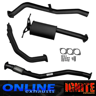 Full 3 Inch Exhaust Suits Nissan D22 Navara  3l Td 2003-15 No Cat/muffler • $580.50