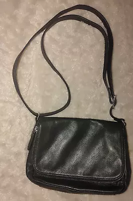 Margot New York Black Leather Handbag - Free Shipping • $32