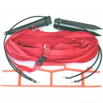 Home Court M8W25RS 8 Meter Red 1-inch Non-adjustable Web Courtlines • $48.67