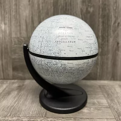 Vintage 2001 REPLOGLE Lunar Moon Globe 6” Tall W/ Stand 1:32000000 Scale RARE • $49.99