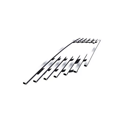 For 1999-2004 Ford Mustang V6 GT V8 Upper Stainless Silver Billet Grille Insert • $41.99