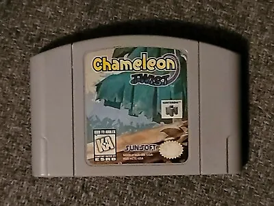 Chameleon Twist N64 (Nintendo 64 1997) Cartridge Authentic Tested • $44.49