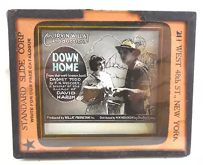 Magic Lantern 1920 Down Home Silent Movie Standard Slide Corp. • $23.99