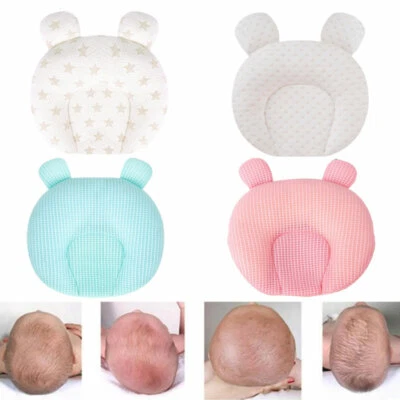 $20.98 • Buy Baby Infant Newborn Memory Foam Bear Prevent Flat Head Neck Support Cot Pillow