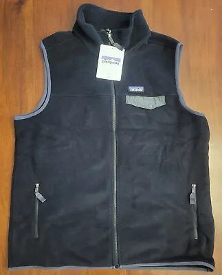 Patagonia XL Lightweight Synchilla Snap T Fleece Full Zip Vest Jacket Natura  • $75