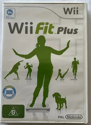 Wii Fit Plus - Nintendo Wii Game - With Manual - Exercise / Fitness • $12.90