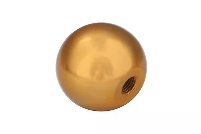 Fits Infiniti G35 Manual Billet Gold Round Shift Knob 2003 03 - 2013 13 • $31.49