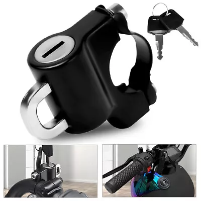 Motorcycle Universal Anti-theft Helmet Lock Security Handlebar Mount Accessories • $9.78