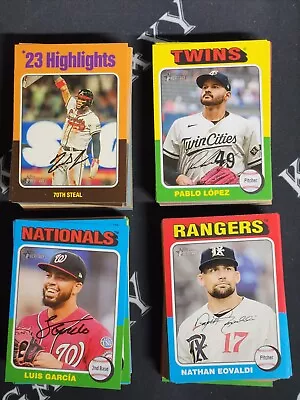 2024 Topps Heritage Short Prints SP 1-100 - You Pick - Complete Your Set • $2.99