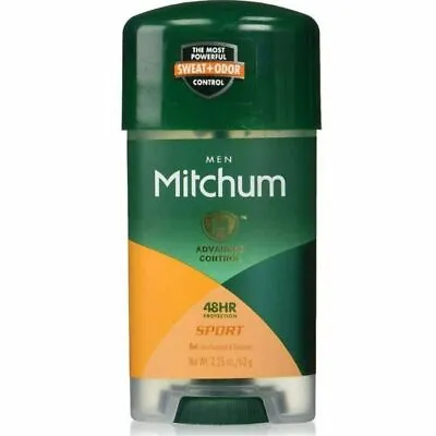Mitchum Power Gel Anti-Perspirant And Deodorant Sport 48 Hour Protection 2.25 Oz • $10.23