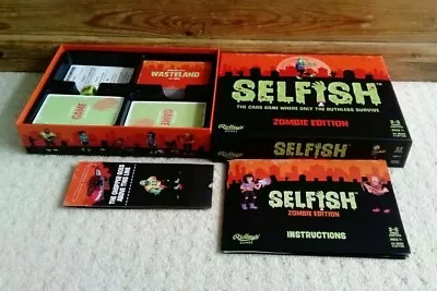 £14.75 • Buy Selfish: Zombie Edition Board Game [Ridley's Zombies Card Game] *VGC*
