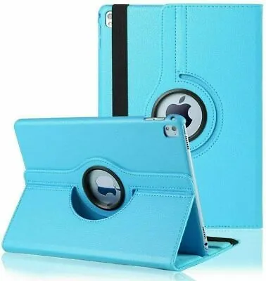 Case For Apple IPad 9th 8th 7th Generation 10.2 Leather 360 Rotating Stand Cover • £5.49