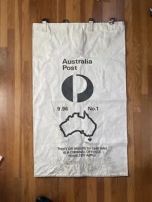 RARE VINTAGE Australia Post Canvas Mail Bag Satchel/Sack/Messenger Pre 2000’s • $100