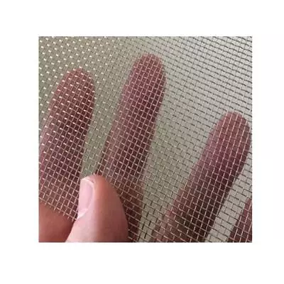 Stainless Steel Woven Wire Mesh Metal Mesh Sheet Metal Screen Cabinets Mesh • $7.32