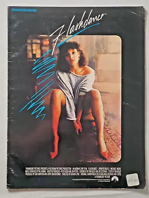 Vintage Flashdance Soundtrack Songbook Sheet Music 1983 What A Feeling Maniac • $25.44