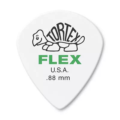 6 X Jim Dunlop Tortex Jazz III FLEX 0.88MM Gauge Guitar Picks 468R *NEW* • $5.44