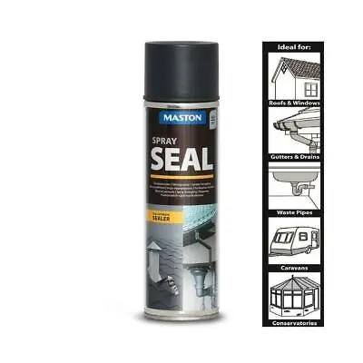 £13.99 • Buy Leak Stop Spray N Seal Fix Clear Instant Waterproof Sealant Mastic Gutter Roof