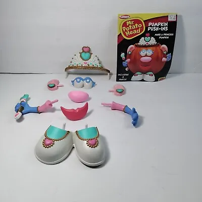 Mr Potato Head Princess Pumpkin Push Ins 9 Pc Playskool Mrs • $6.29