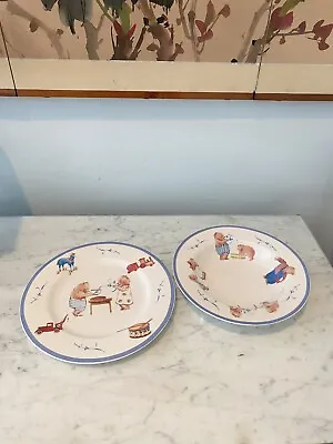 Villeroy & Boch Three Bears Plate & Bowl • $24.99