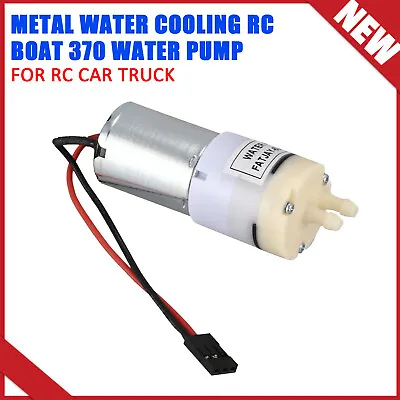 $8.26 • Buy Metal Water Cooling RC Boat 370 Water Pump Waterproof For RC Car Truck NEW