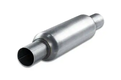 Street Pack - SP3512ST 3.5  Straight Round Glasspack Muffler 2  Center In/Out • $27.80