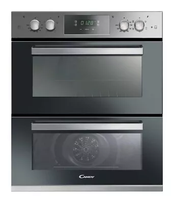 Candy FCT7D415X Built-Under Double Electric Fan Assist Oven Top Oven & Grill • £319.99