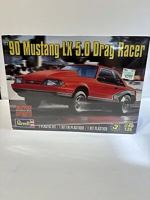 Revell '90 Mustang LX 5.0 Drag Racer 1/25 Scale Model Kit Factory Sealed • $39.99