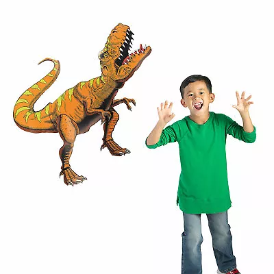 T-Rex Jointed Cutout Birthday Party Decor 1 Piece • $13.71