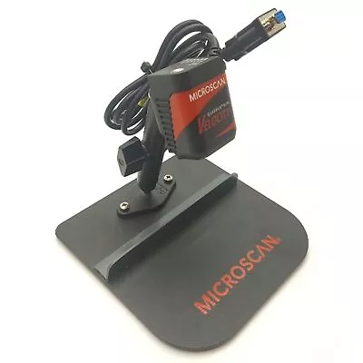 Microscan FIS-6300-3006G Fixed Bar Code Scanner 2D Q-Mode RS-232 5VDC W/Stand • $375