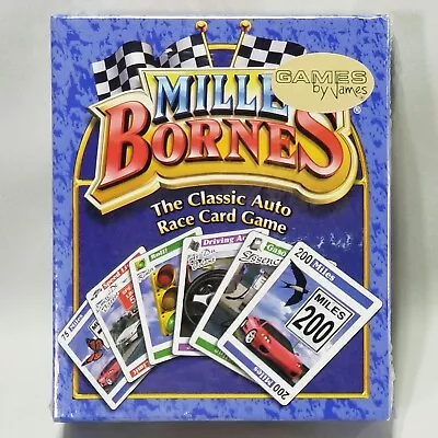 Mille Bornes Parker Brothers Classic Auto Race Family Card Game New Sealed • $24