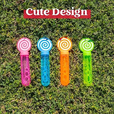 Syncfun 24 Pcs Mini Bubble Wands Bubble Maker Toys For Kids Summer Bubbles Fun • $17.99