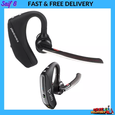 Plantronics - Voyager 5200 (Poly) - Bluetooth Over-The-Ear (Monaural) Headset - • $234.99