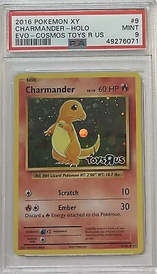 Pokemon 2016 Toys R Us Charmander Holo Psa 9  • $119.99