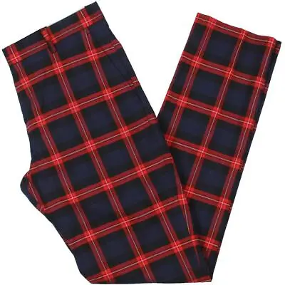 Tommy Hilfiger Mens Tate Plaid Polyester Dress Pants Trousers BHFO 9272 • $13.99