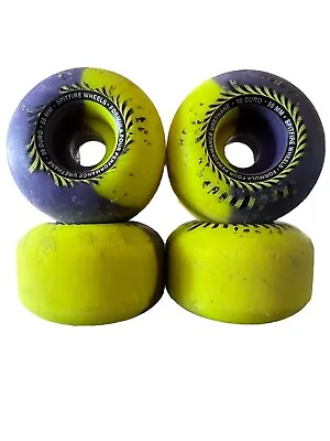 Spitfire Formula 4 Performamce Urethane Multicolor 55mm 99Duro Skateboard Wheels • $27